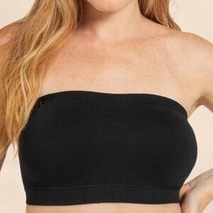 Truekind Convertible Strapless Bandeau Bra Large Chai Built-in Pads Wireless